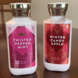 Bath & Body Works Holiday lotions